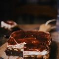 Brownie tiramisu