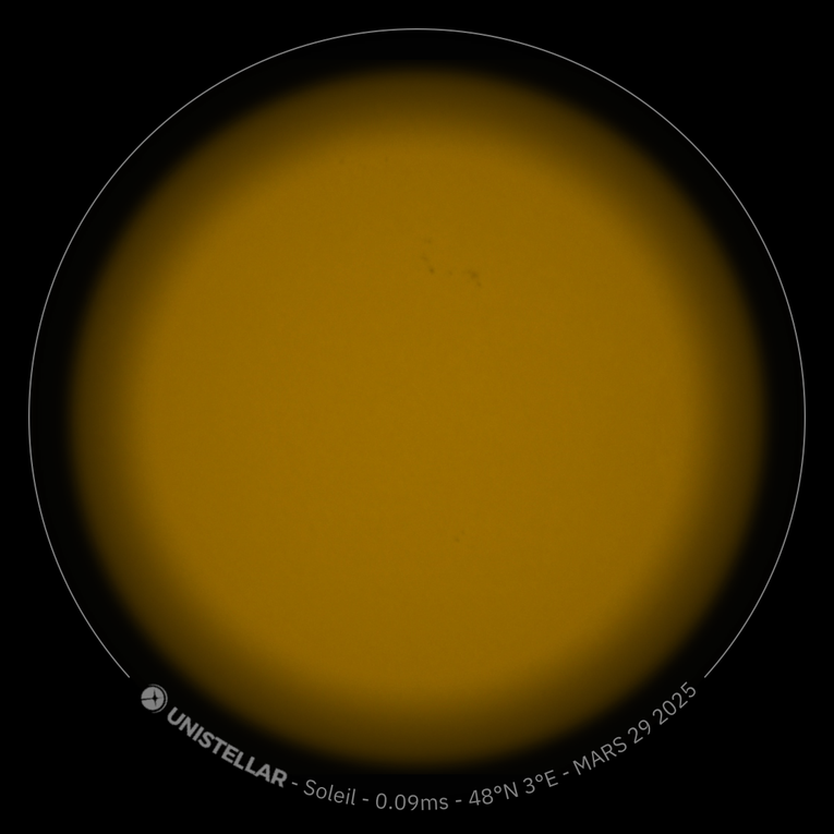 Eclipse solaire partielle du 29 mars 2025 - Photos prises par Jean-Michel