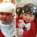Une artiste redonne le sourire à des bébés en transformant leurs casques médicaux en véritables oeuvres d’art