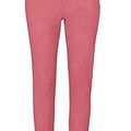 Pantalon Chino Femme, slim, toucher peau de pêche de CLOSETTE