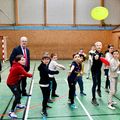 DU FRISBEE AVANT L’ESCRIME.