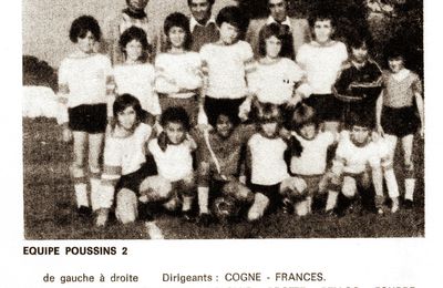 CM Floirac saison 1975/76 équipe poussins 2