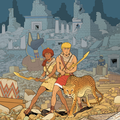 L'illustration de la couverture du Gardien du Nil