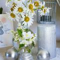 Petits vases improvisés (recyclage)