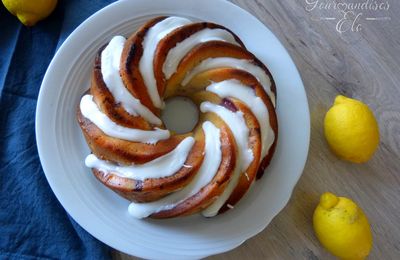 Bundt cake citron fraises