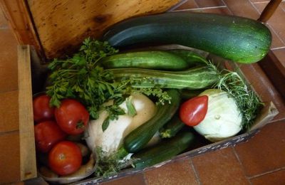 Mangeons des légumes du jardin