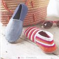 Espadrilles enfant au tricot, Cabotine