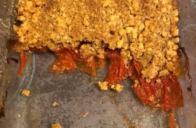 Crumble de tomates (IG bas)