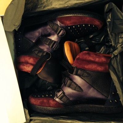 Baskets cloutées Albatorock by Sandro