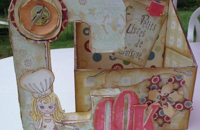 Challenge sur les Dames du Scrap