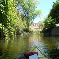 Kayak sur le canal de Lachine