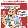 Le boucher philosophe.