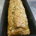 Pain de courgette et noix