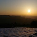 couché de soleil sur la savoie 1