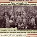 Ecole privée classe maternelle 1933