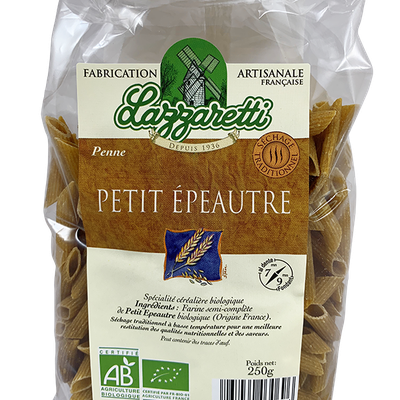 Pâtes Lazzaretti, Au petit épeautre bio de Haute Provence
