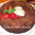 Moelleux poire chocolat