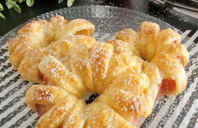 ...Pommes feuilletées comme des pompons... (Cathytutu)