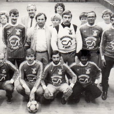 Remise de maillots Aout 1984