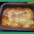 clafoutis mozzarella parmesan et jambon cru