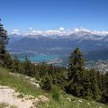 Massif des Bauges - Tour du lac d'Annecy en vélo. 