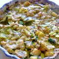 Gratin de poireaux de Jamie Oliver (et courgette en prime)