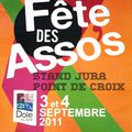 Fête des associations : stand Jura point de croix