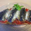 Tartine de poivrons aux sardines