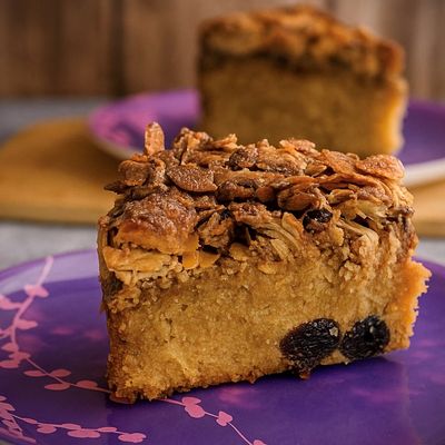 Tosca Cake (gâteau suédois aux amandes caramélisées)