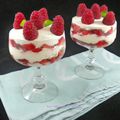 Tiramisu express aux fraises et aux framboises 