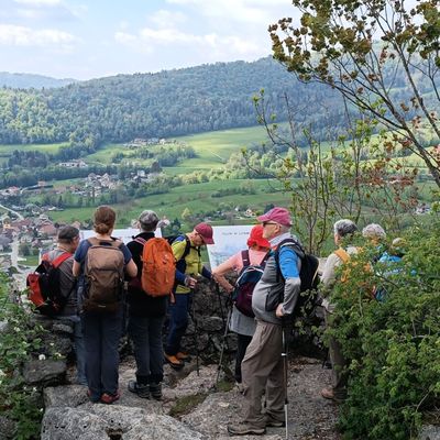 Un petit tour vers « la Voie sarde », le « Belvédère de Gerbaix » et le site archéologique de la Fru