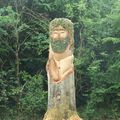 sculture en foret de crecy en ponthieu 