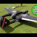 Un chasseur de nuit bimoteur de la seconde guerre mondiale