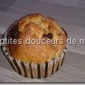 Muffins chocolat banane