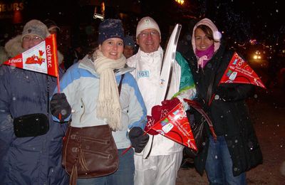 Chapitre 50: passage de la flamme olympique à montreal pour les JO d'hiver de vancouver