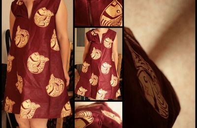 La robe en wax