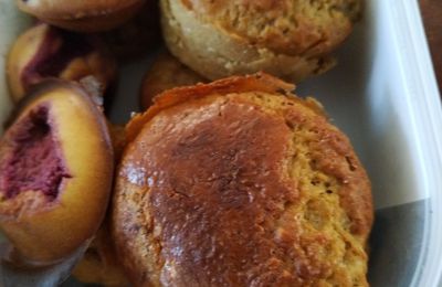 Pain muffins au beurre de cacahuète 