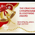 Le cracking chrispmouse bloggywog Award d'Olivia
