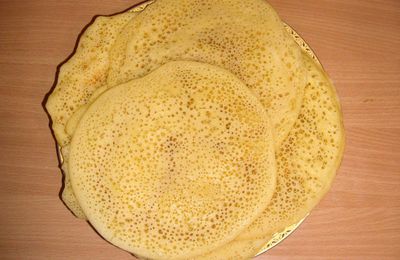 baghrirs (ou crêpes mille trous)