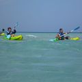 NOS AMIS SUISSES EN KAYAK A BONIFACIO!