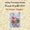 Samedi, prochain atelier Porcelaine Froide