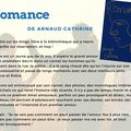 Romance, de Arnaud Cathrine