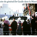 Visite du Général de Gaulle dans la Manche les 6 et 7 juillet 1960: des images d'archives exceptionnelles à redécouvrir...