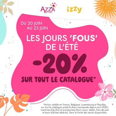 Promo du week-end du 20 au 23/06/25 - prolongation jusqu’au 26/06/25 !