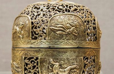 Gilt Silver Incenser, Northern Song Dynasty, 11th Century