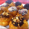 Petits choux à la crème pâtissière facile !