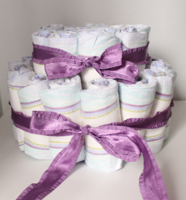 Un Nappy Cake à étage