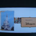 Mini-album Disney dans son enveloppe