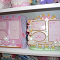 Picture frames Hello Kitty Ballerina (2001) and Swan ( 2002 )