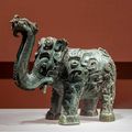 Bronze Zun elephant-shaped wine vessel, Shang dynasty, 17th-11th century BCE